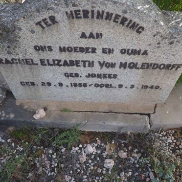 MOLENDORFF Johan Hendrik, von 1855-1939