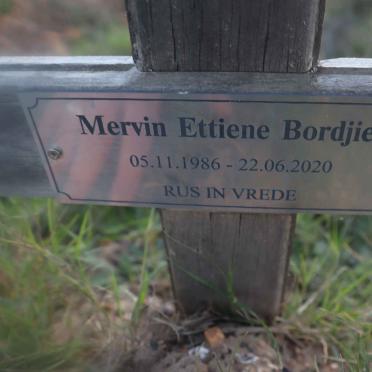 BORTJIES Mervin Ettiene 1986-2020