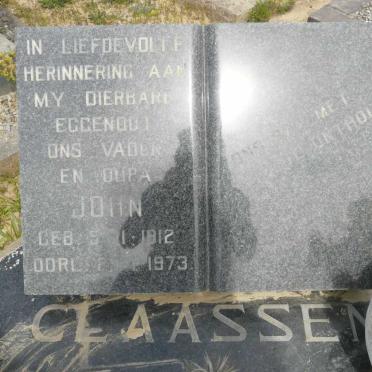 CLAASSEN John 1912-1973