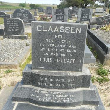 CLAASSEN Louis Helgard 1941-1973