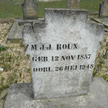 ROUX M.J.J. 1857-1948