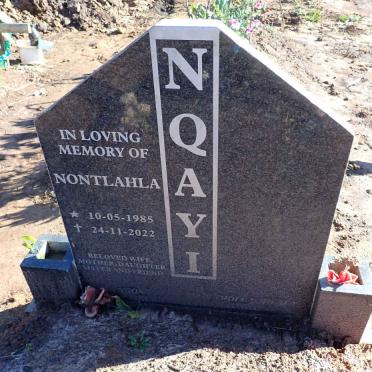 NQAYI Nontlahla 1985-2022