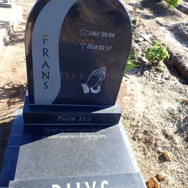 BUYS Frans 1961-2018