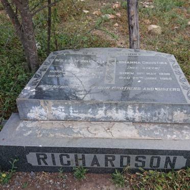 RICHARDSON William Wallace 1888-1977 & Johanna Christina STEYN 1900-1969 _1