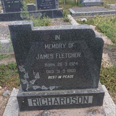 RICHARDSON James Fletcher 1924-1960