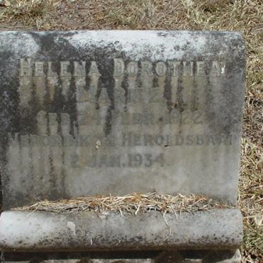 Western Cape, GEORGE district, Herolds Bay, Duttonscove, Buffelsfontein 204, farm cemetery