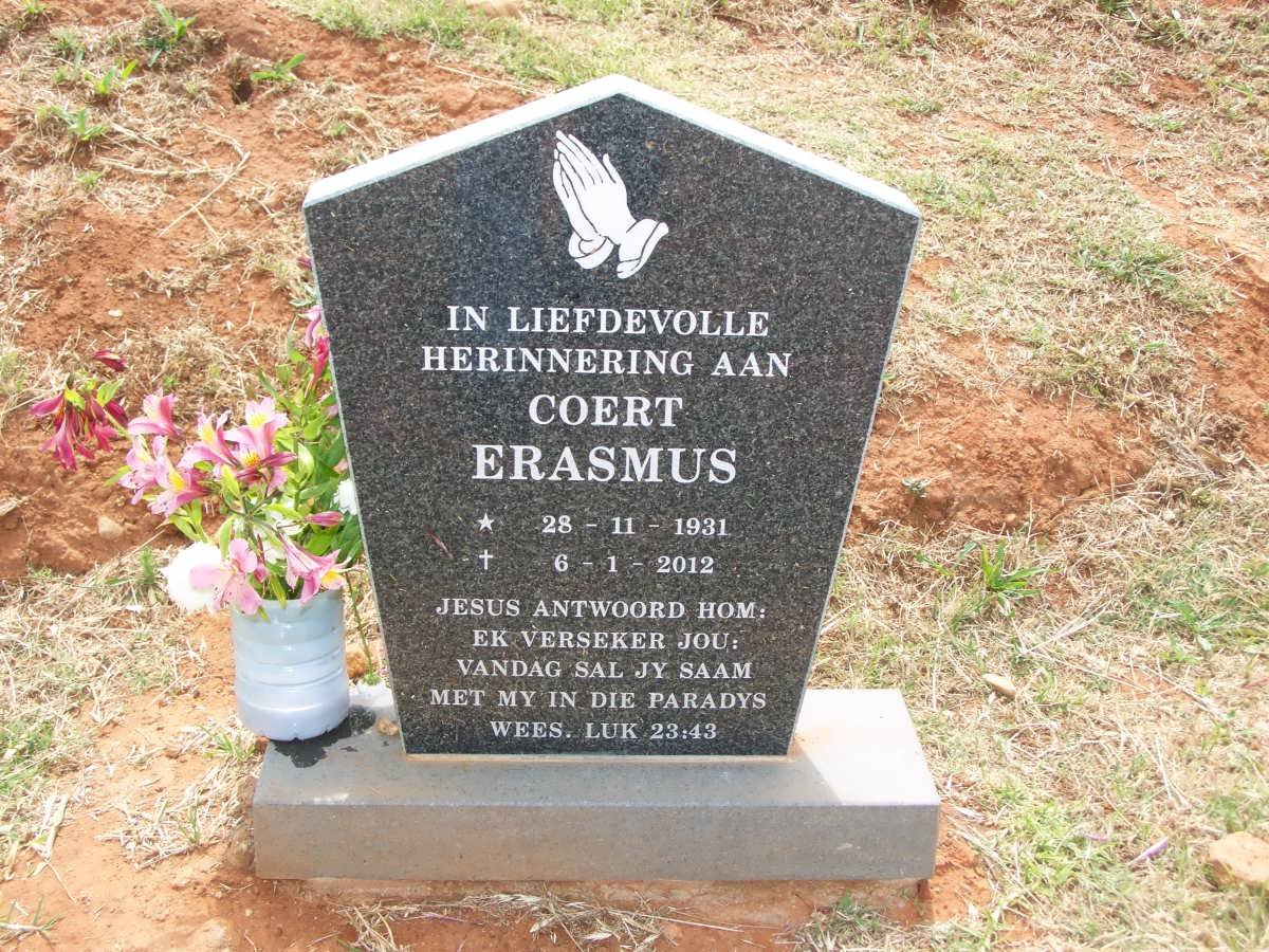 ERASMUS Coert 1931-2012