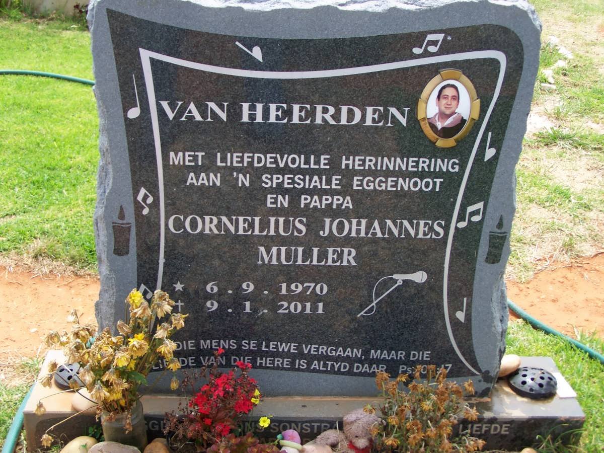 HEERDEN Cornelius Johannes Muller, van 1970-2011