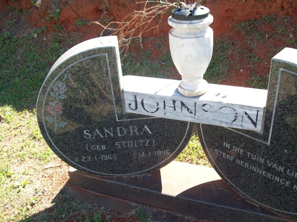 JOHNSON Sandra nee STOLTZ 1965-1996