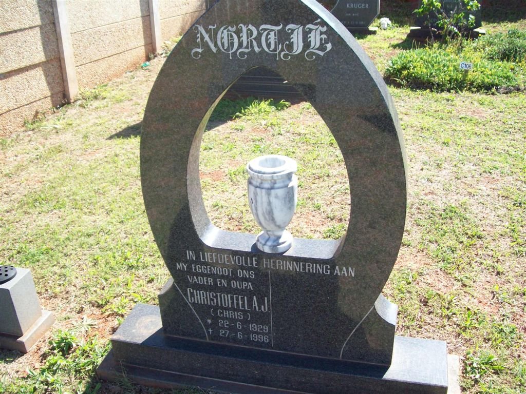 NORTJÉ Christoffel A.J. 1929-1996