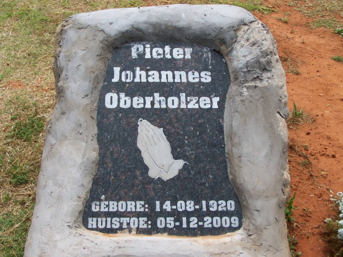 OBERHOLZER Pieter Johannes 1920-2009