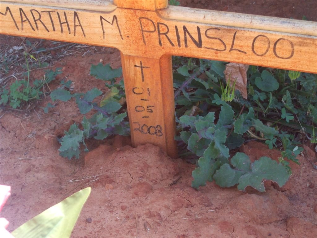 PRINSLOO Martha M. 1919-2008