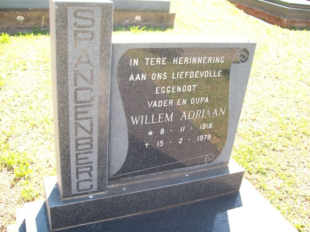 SPANGENBERG Willem Adriaan 1918-1979