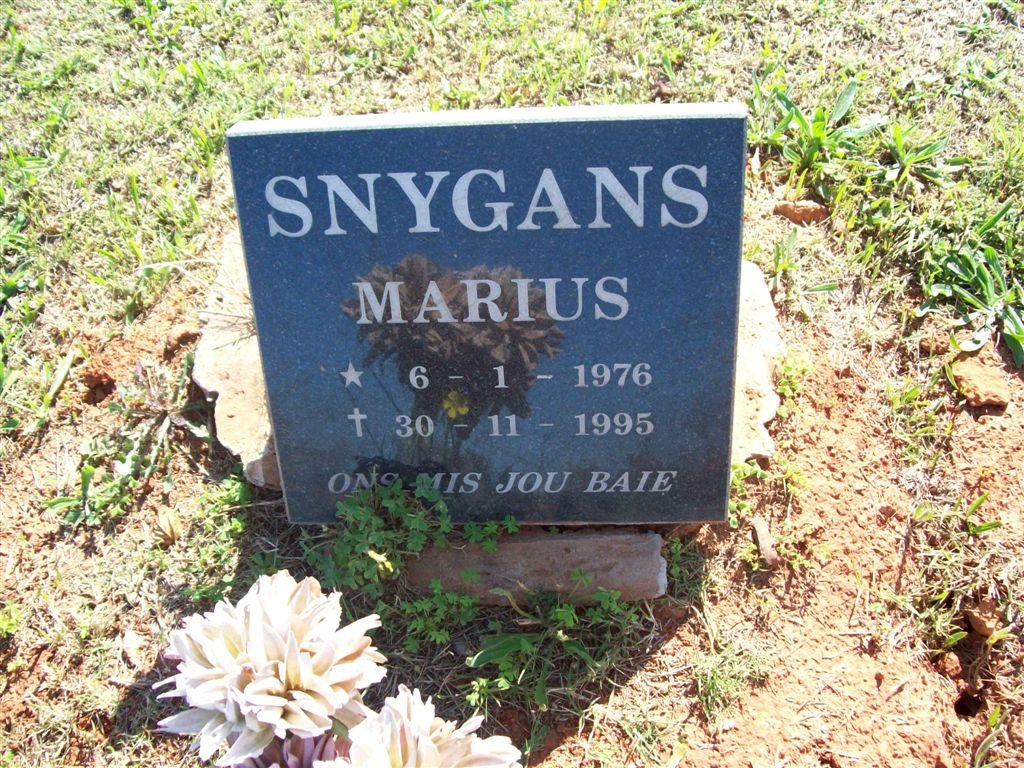 SNYGANS Marius 1976-1995