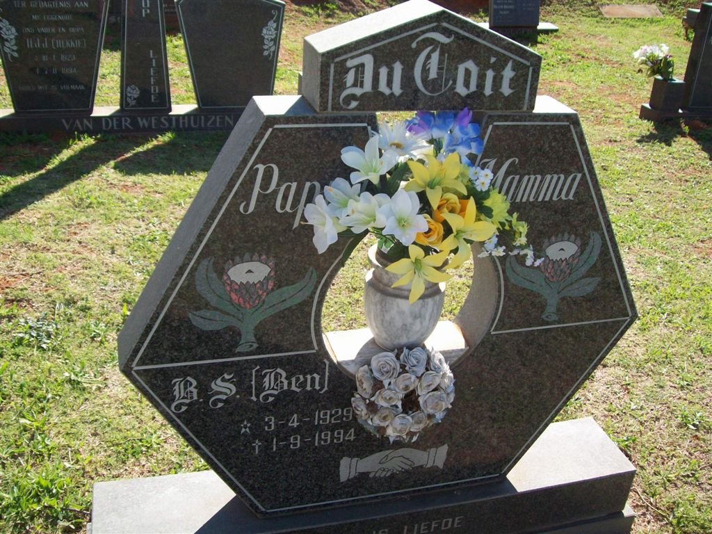 TOIT B.S, du 1929-1994