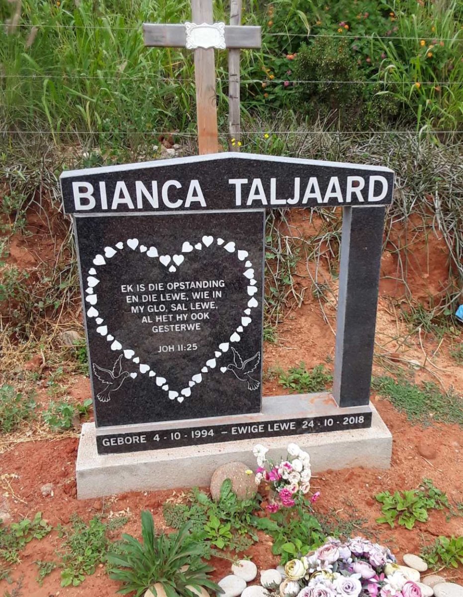 TALJAARD Bianca 1994-2018