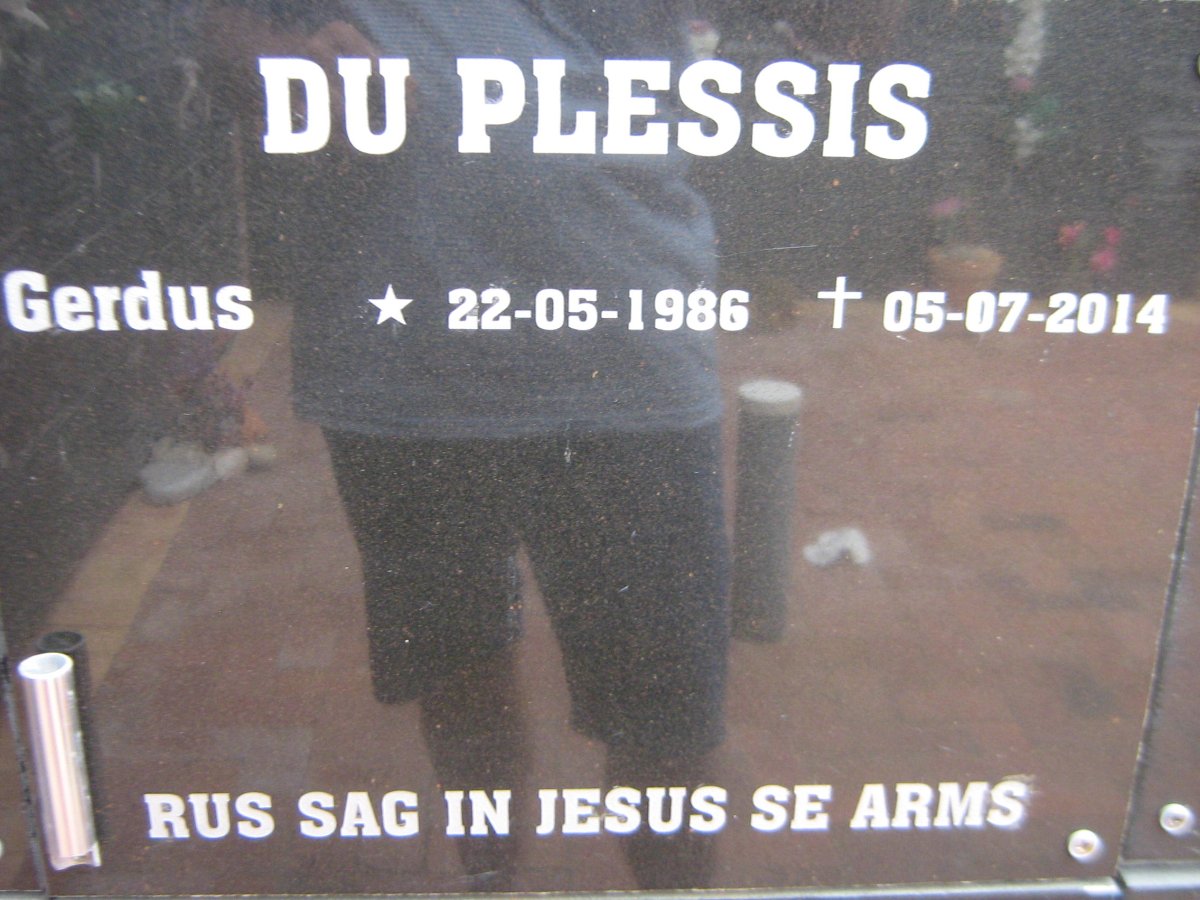 PLESSIS Gerdus, du 1986-2014