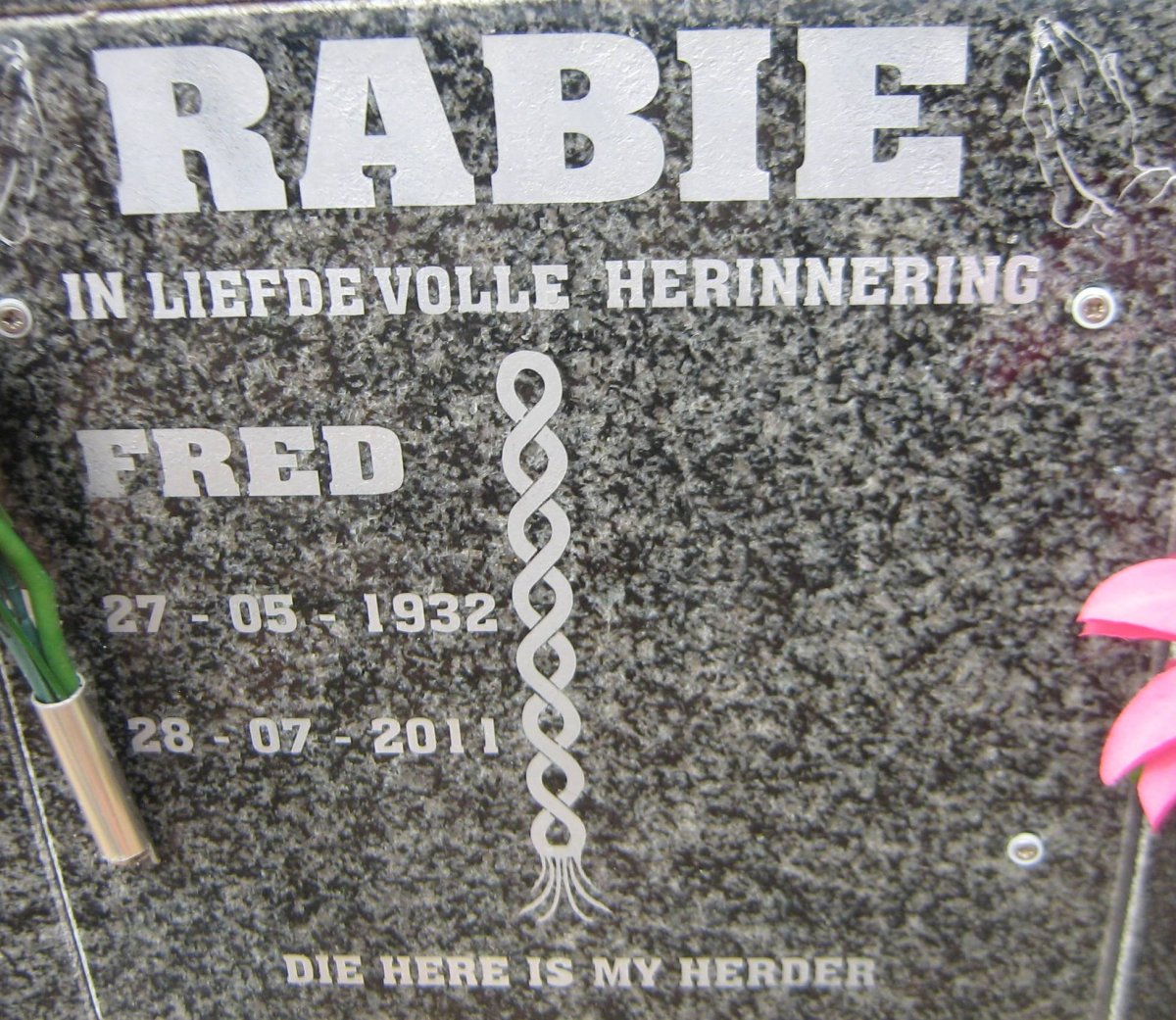 RABIE Fred 1932-2011