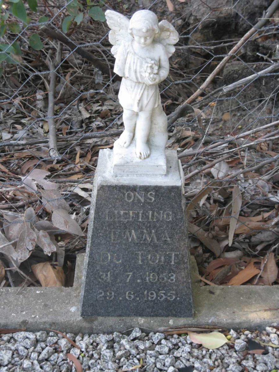 TOIT Emma, du 1953-1955