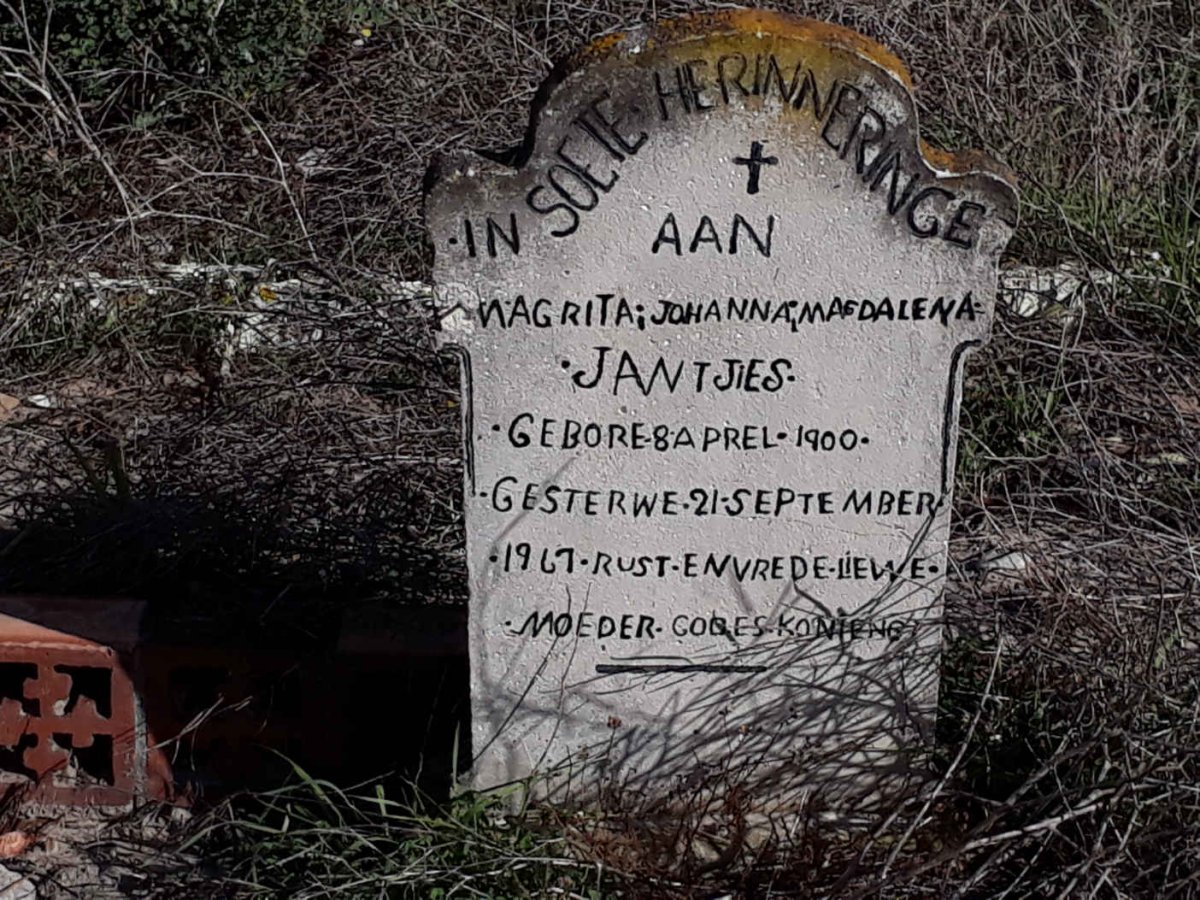 JANTJIES Magrita Johanna Magdalena 1900-1967