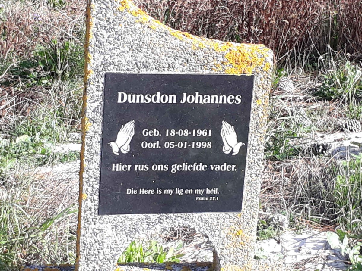 DUNSDON Johannes 1961-1998