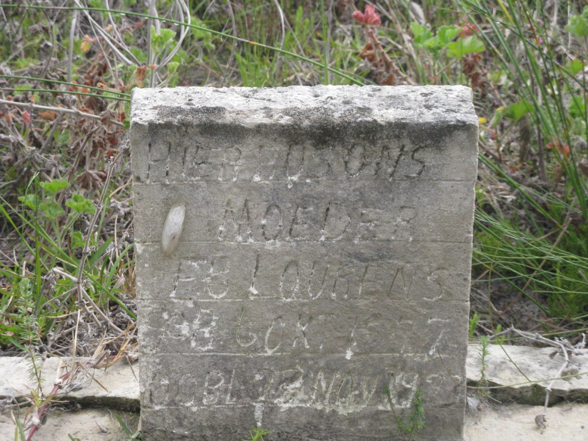 LOURENS E.B. 1877-19??