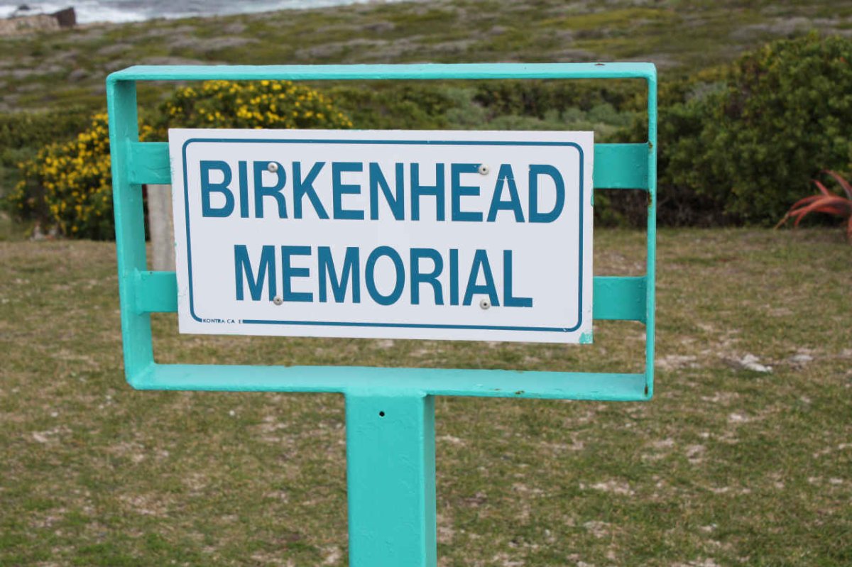 1. Birkenhead memorial