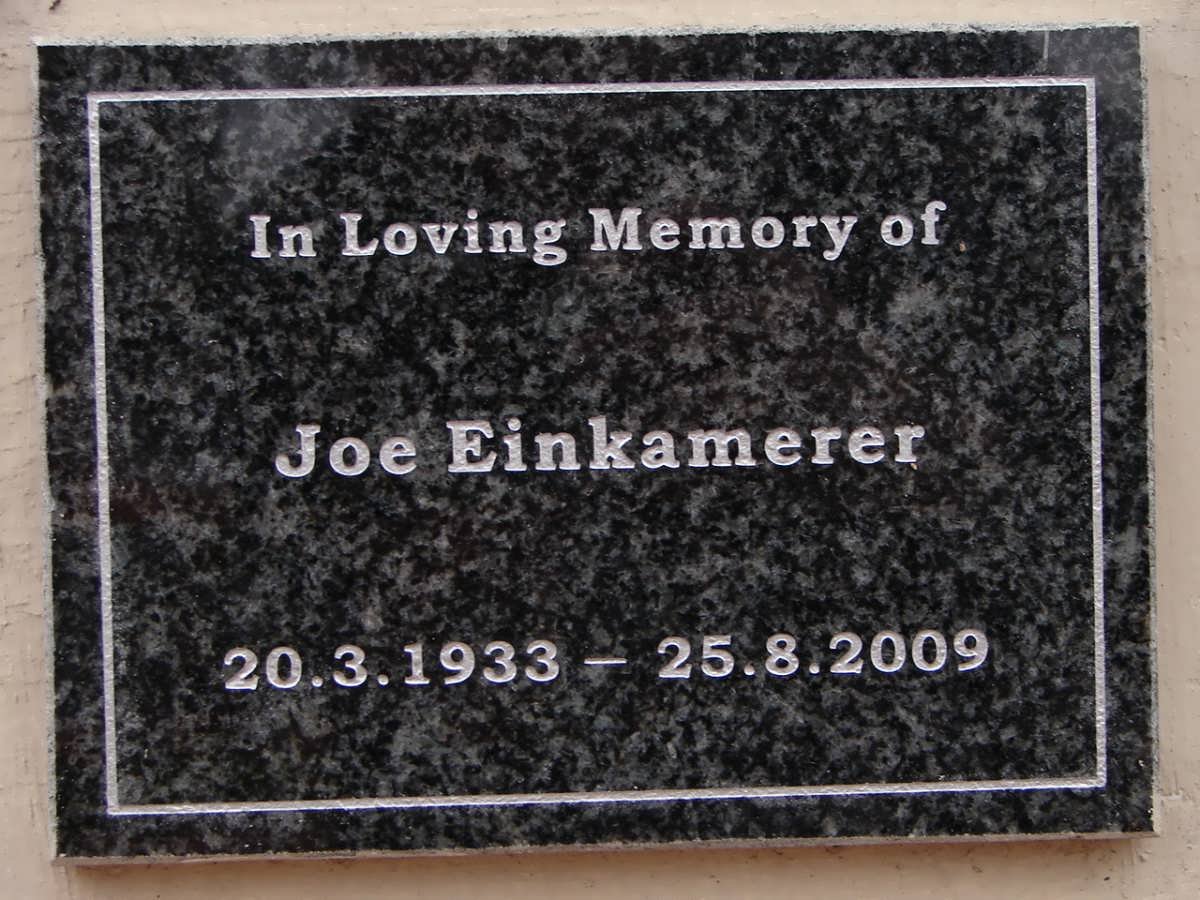 EINKAMERER Joe 1933-2009