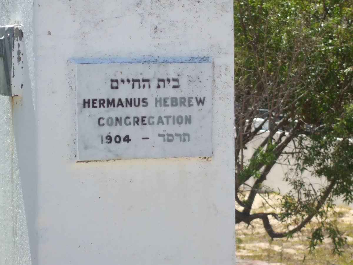 2. Hermanus Hebrew Congregation 1904-
