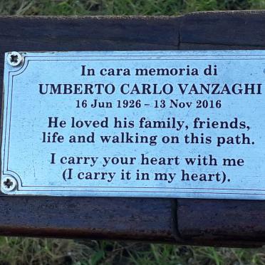 VANZAGHI Umberto Carlo 1926-2016
