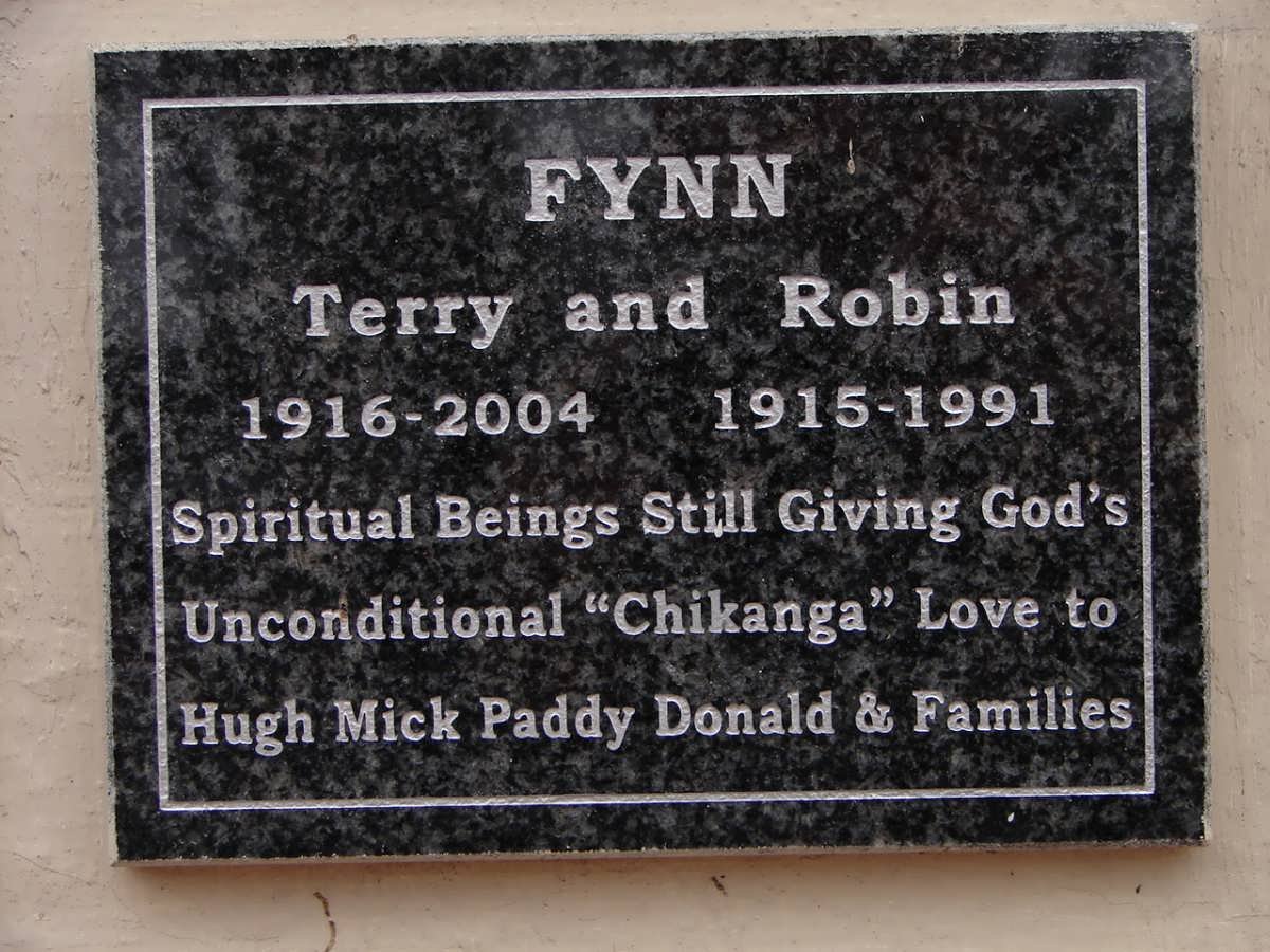 FYNN Terry 1916-2004 &amp; Robin 1915-1991