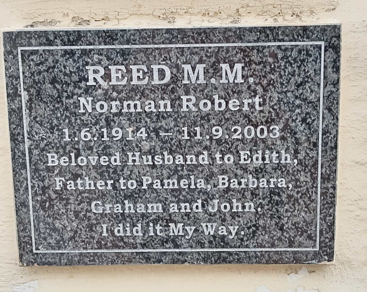 REED Norman Robert 1914-2003