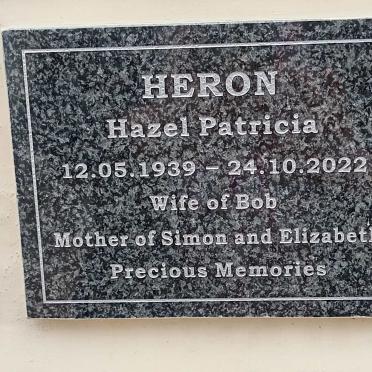 HERON Hazel Patricia 1939-2022