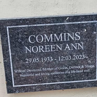 COMMINS Noreen Ann 1933-2023