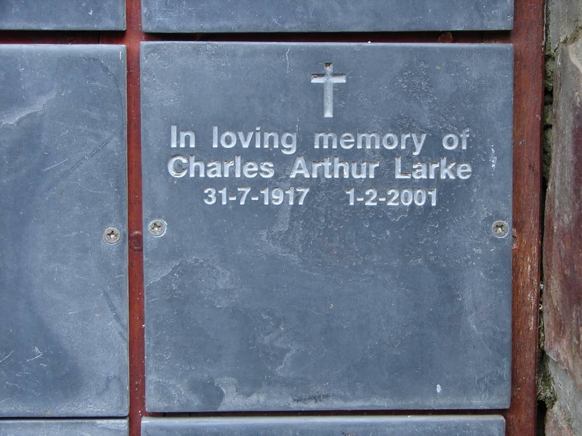 LARKE Charles Arthur 1917-2001