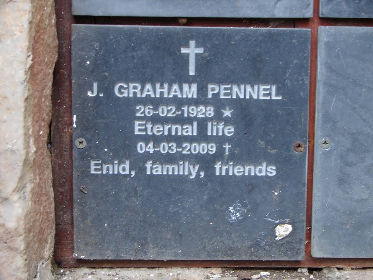 PENNEL J. Graham 1928-2009