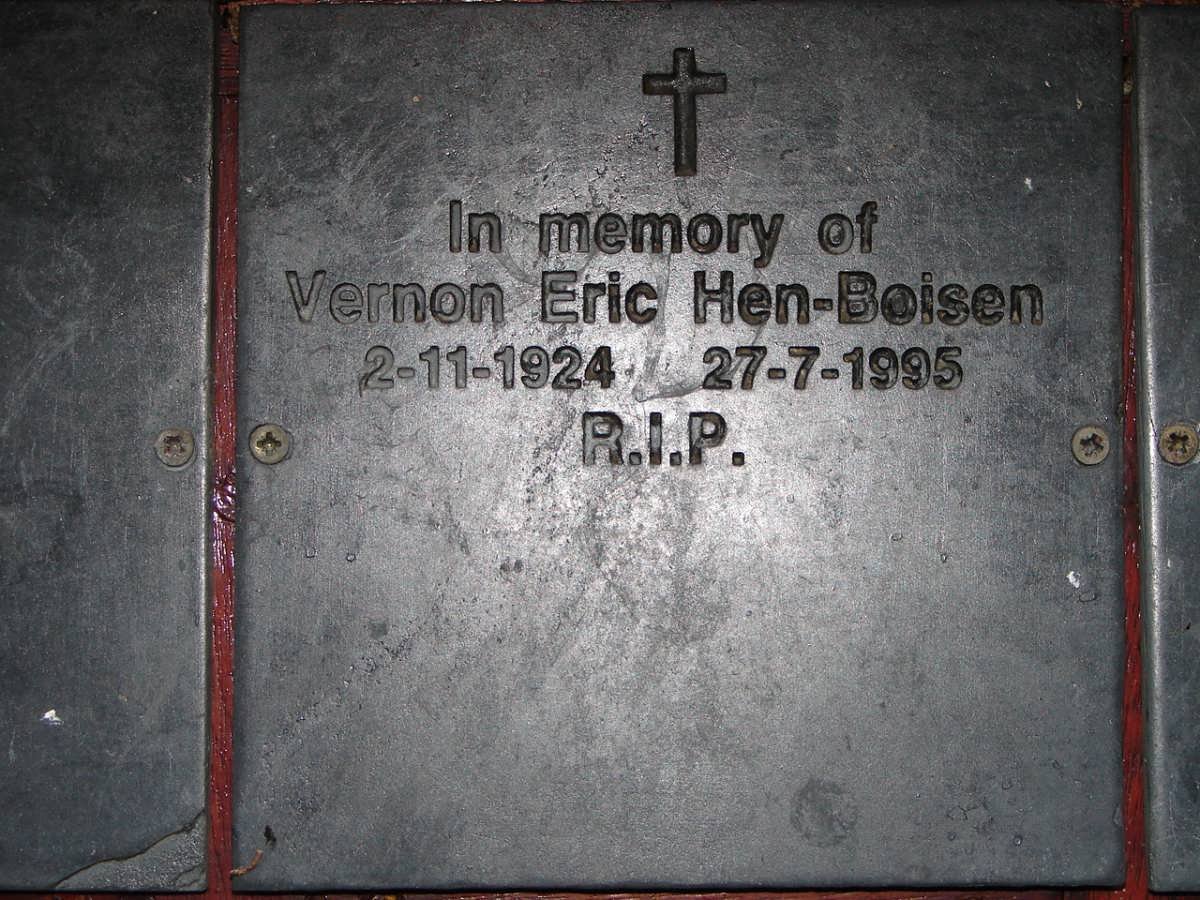 HEN-BOISEN Vernon Eric 1924-1995