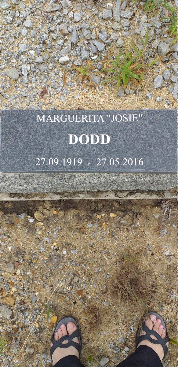 DODD Marguerita 1919-2016