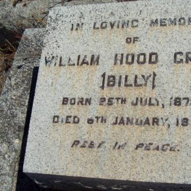 GRANT William Hood 1878-1957