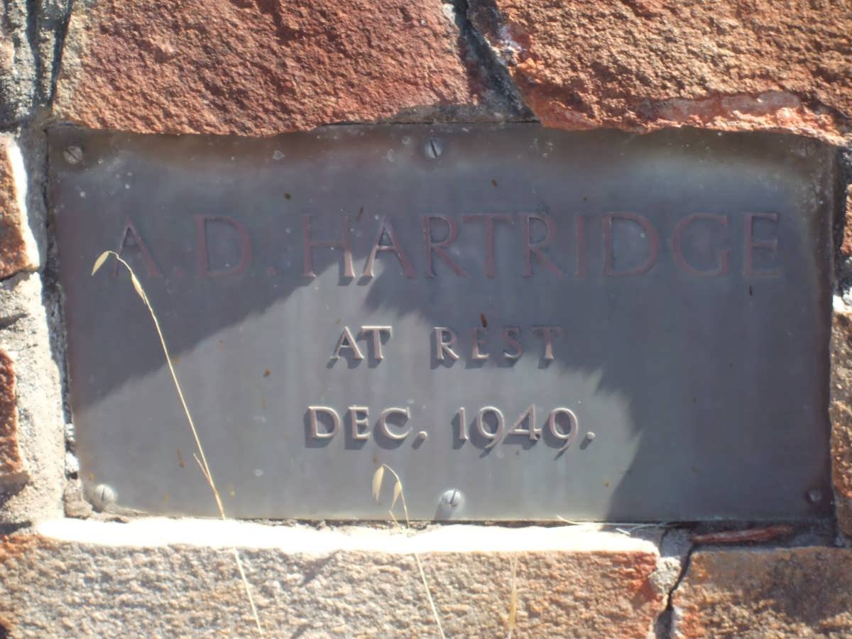 HARTRIDGE A.D. -1949