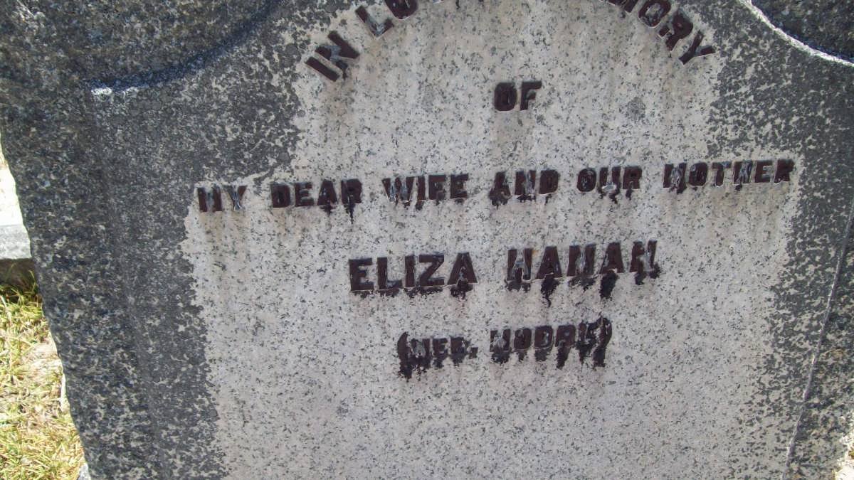 HAMAN Eliza nee ??
