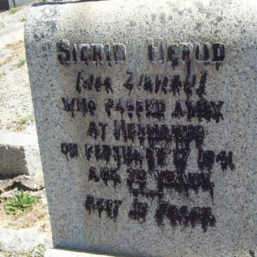 HERUD Sigrid -1941