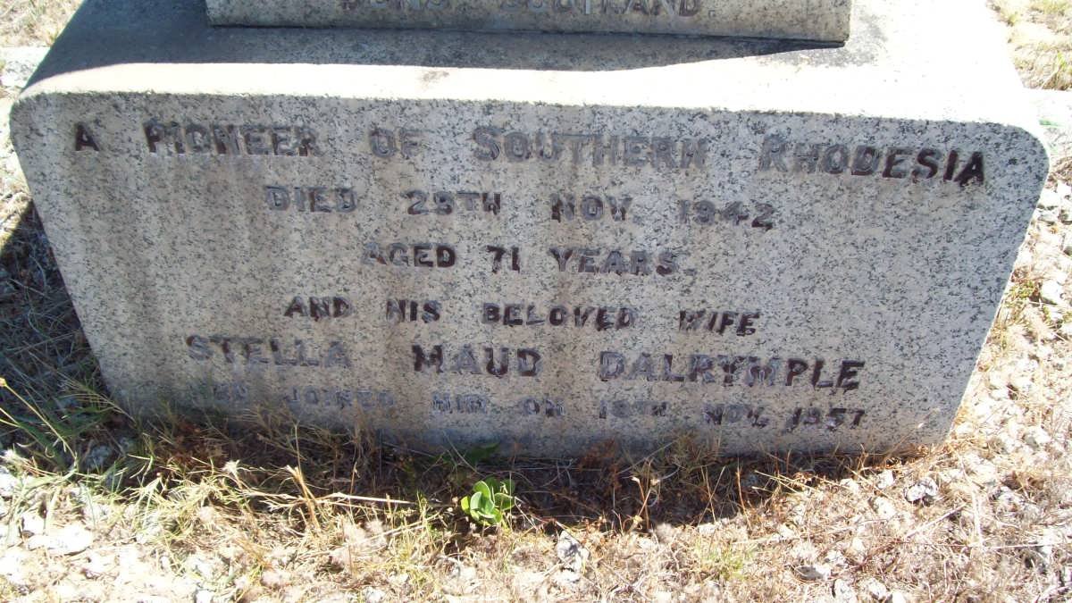 HAY Alexander Graham -1942 &amp; Stella Maud Dalrymple -1957