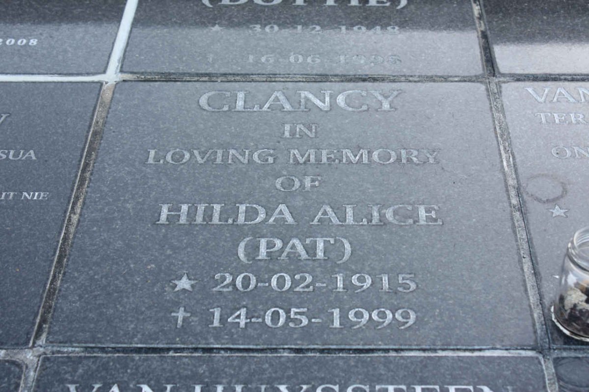 CLANCY Hilda Alice 1915-1999