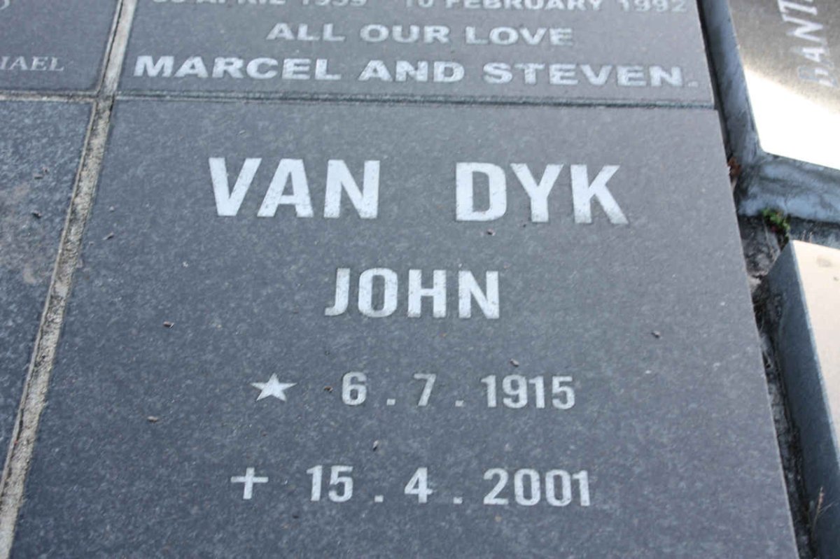 DYK John, van 1915-2001