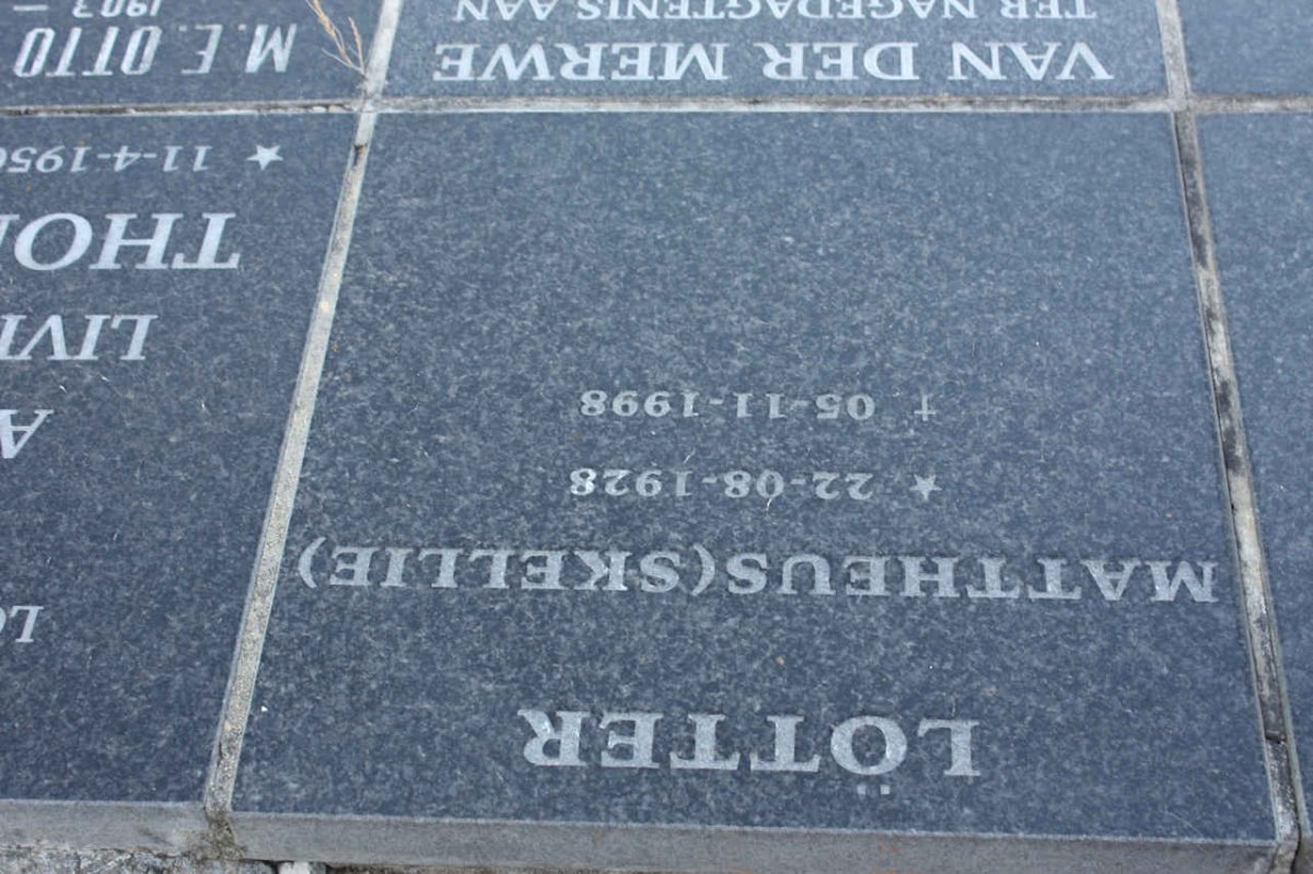 LOTTER Mattheus 1928-1998