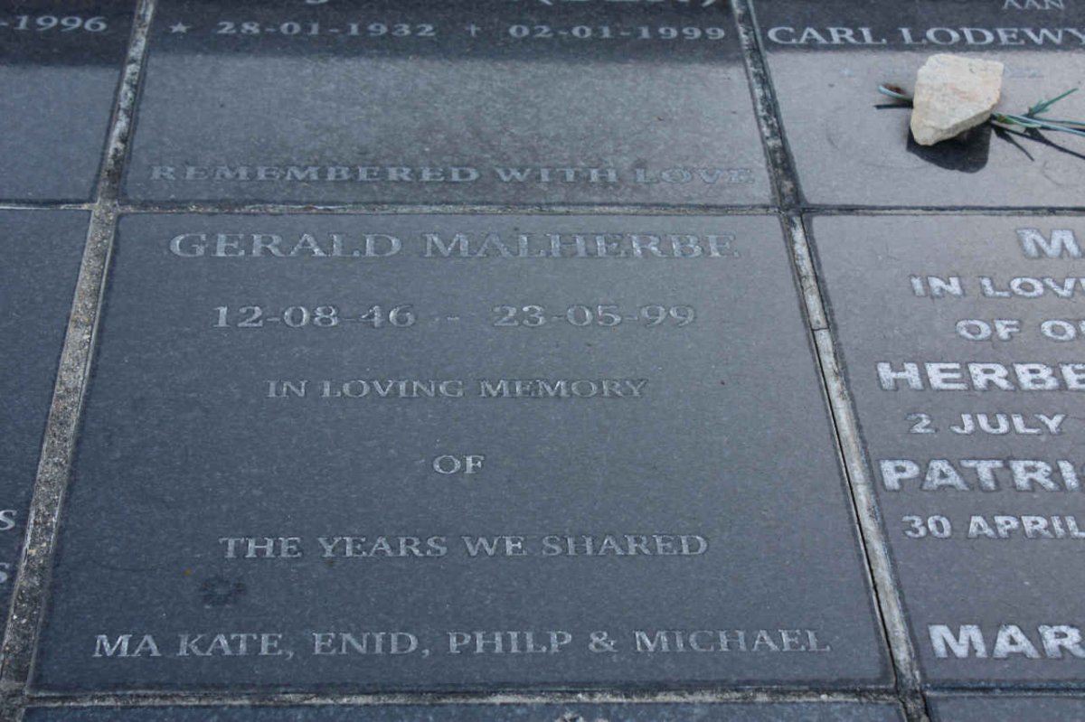 MALHERBE Gerald 1946-1999