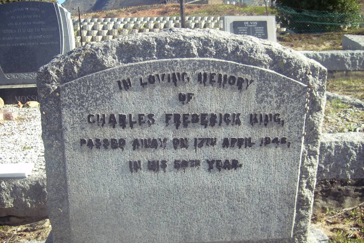 KING Charles Frederick -1948