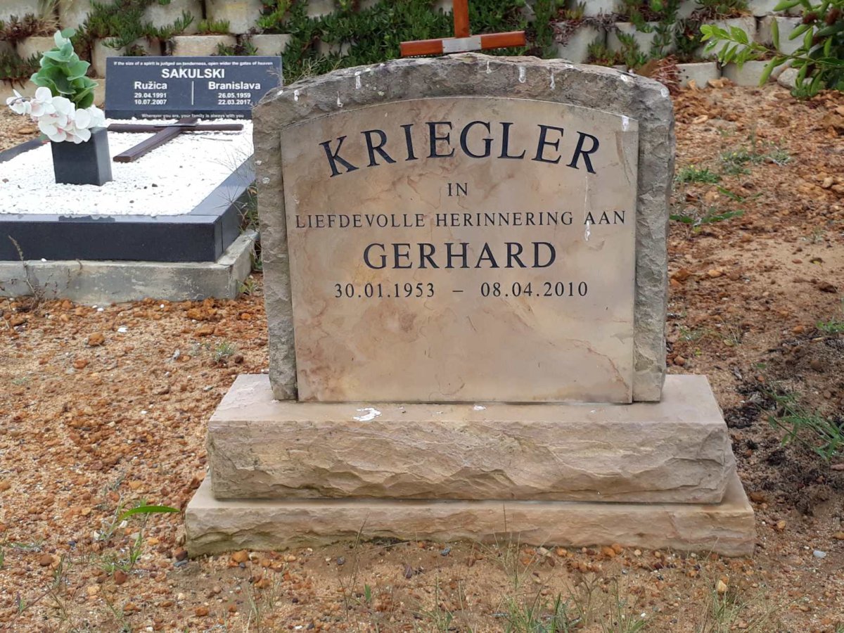 KRIEGLER Gerhard 1953-2010