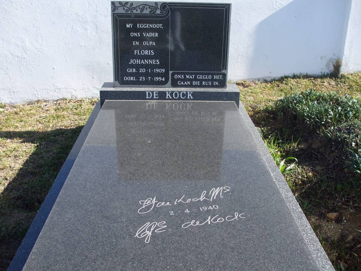KOCK Floris Johannes, de 1909-1994_1